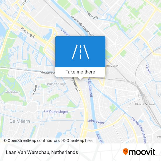 Laan Van Warschau map