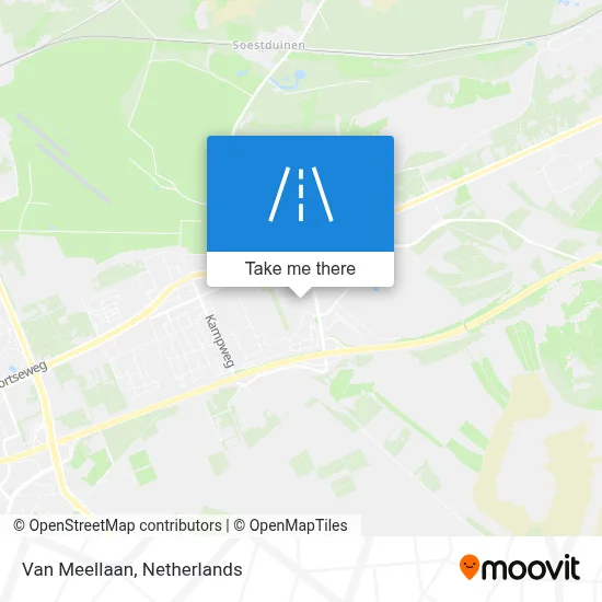 Van Meellaan map