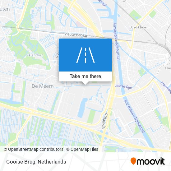 Gooise Brug map