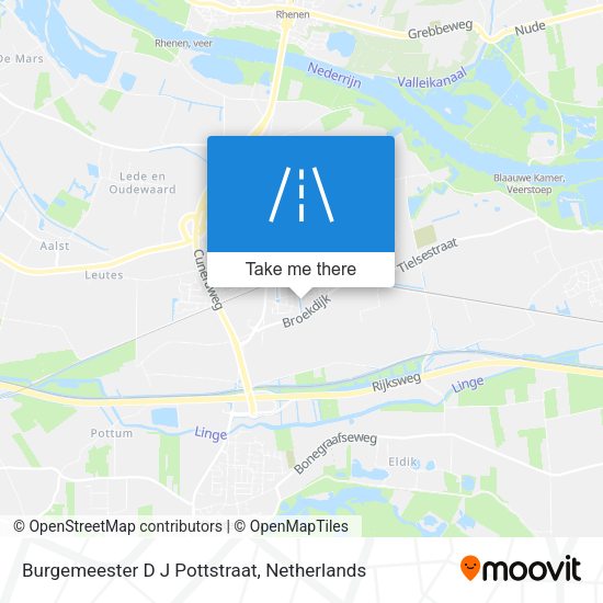 Burgemeester D J Pottstraat map