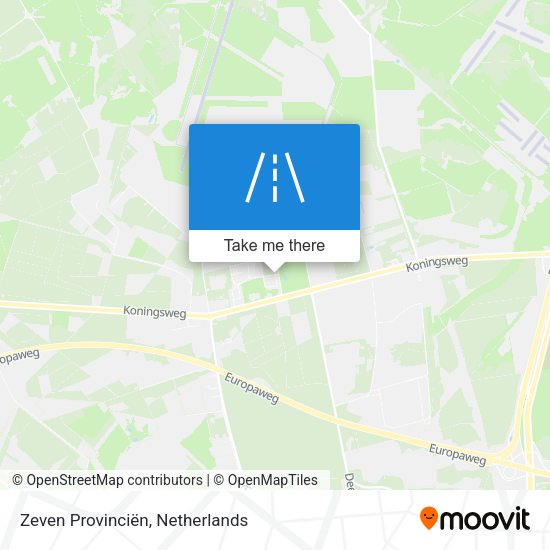 Zeven Provinciën map