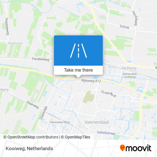 Kooiweg map