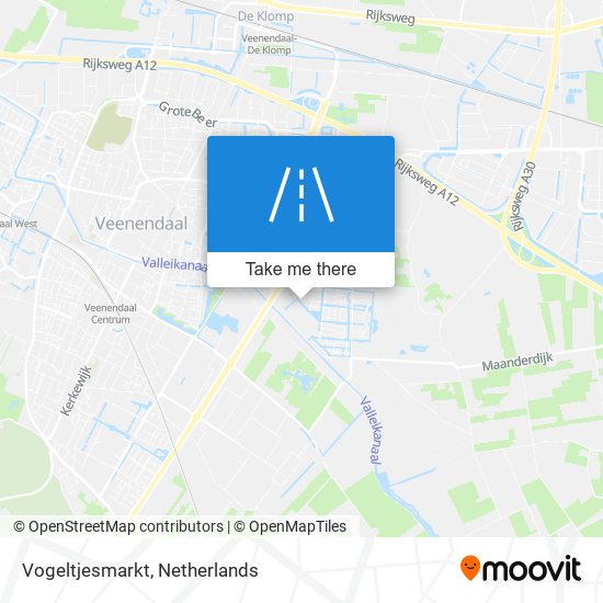 Vogeltjesmarkt map