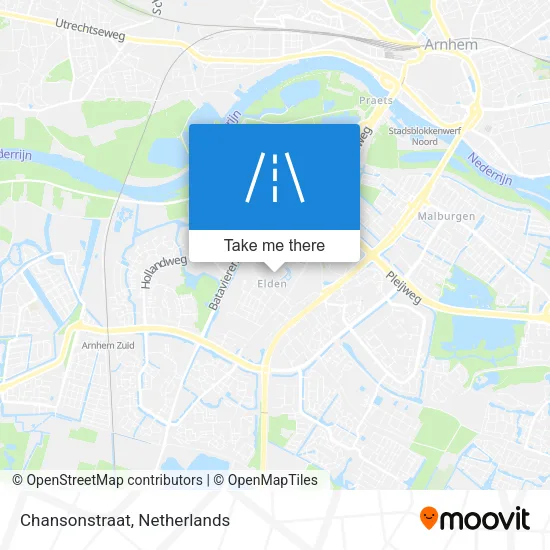 Chansonstraat map