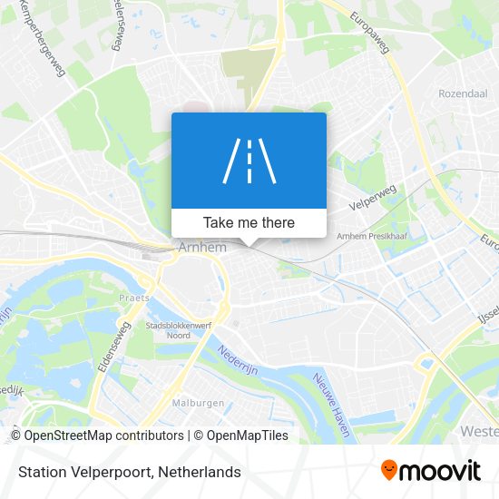 Station Velperpoort map