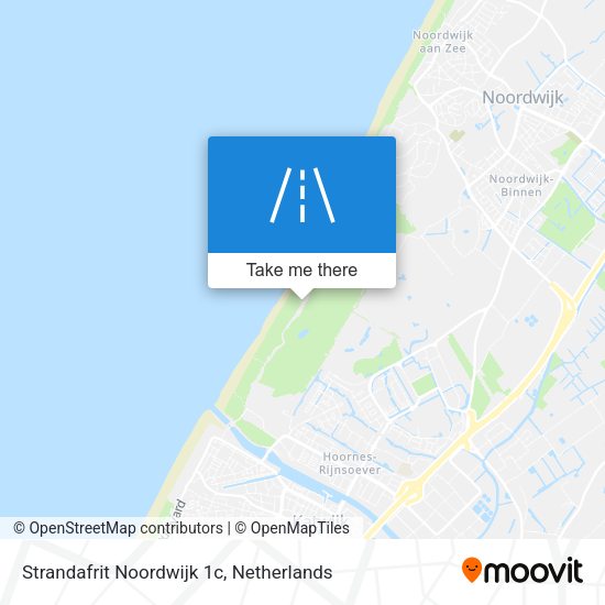 Strandafrit Noordwijk 1c map