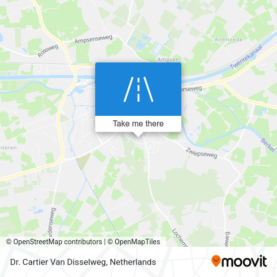 Dr. Cartier Van Disselweg map
