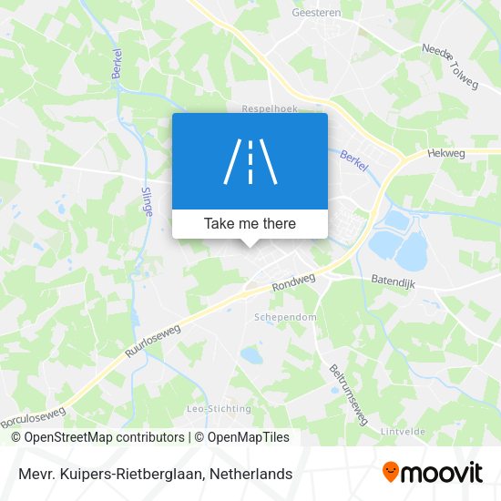 Mevr. Kuipers-Rietberglaan map