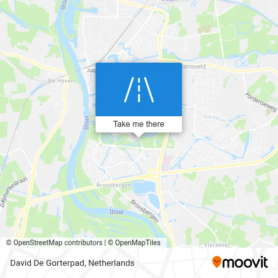David De Gorterpad map
