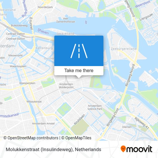 Molukkenstraat (Insulindeweg) map