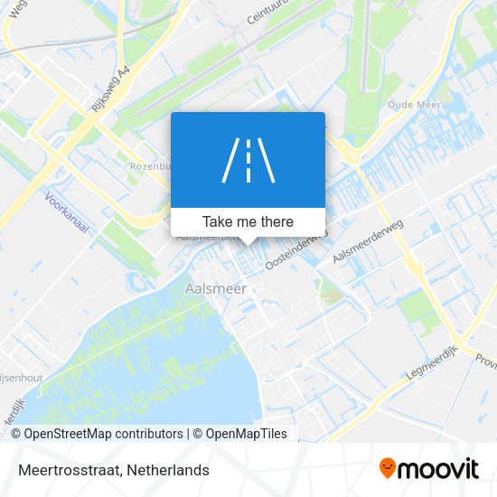 Meertrosstraat map