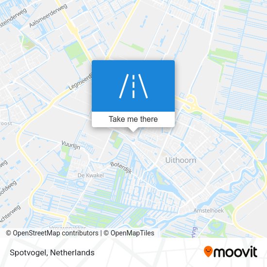 Spotvogel map