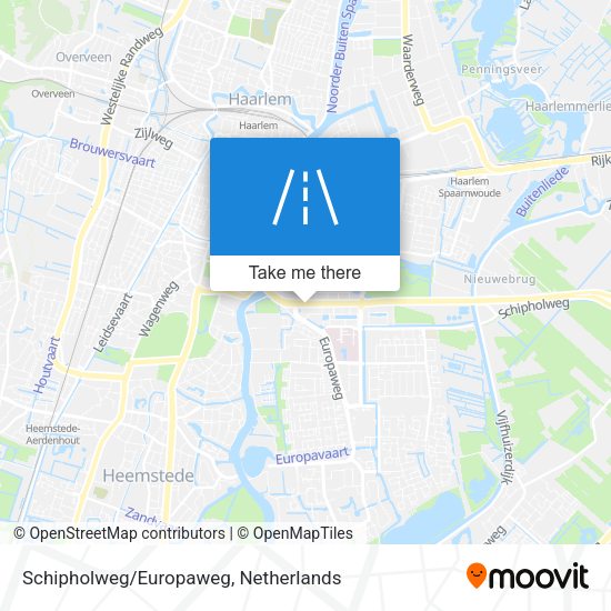 Schipholweg/Europaweg map