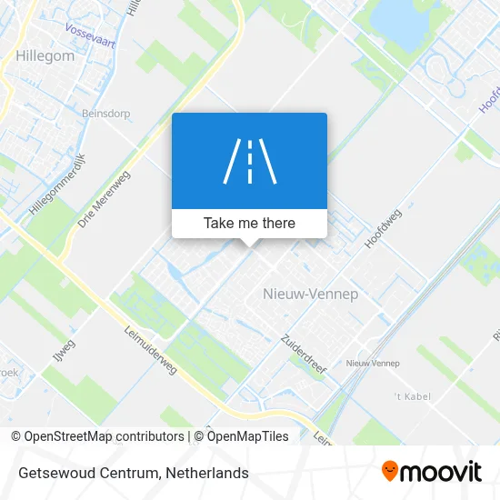 Getsewoud Centrum map