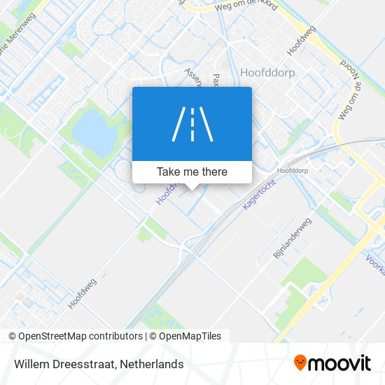 Willem Dreesstraat Karte