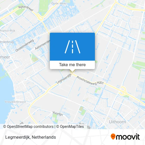 Legmeerdijk map