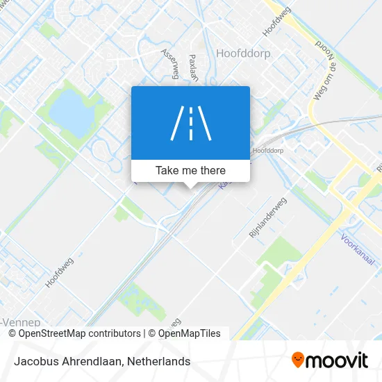 Jacobus Ahrendlaan map
