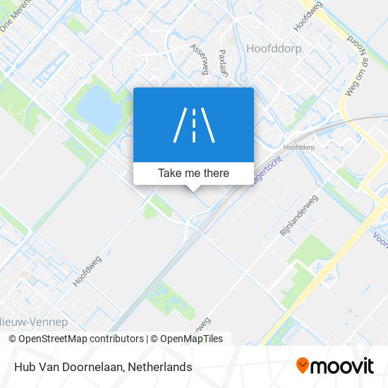 Hub Van Doornelaan map