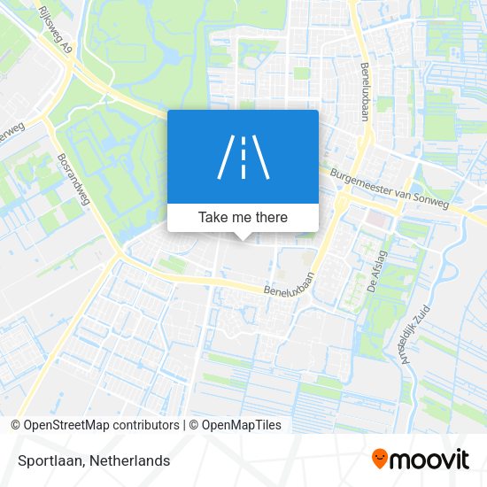 Sportlaan map