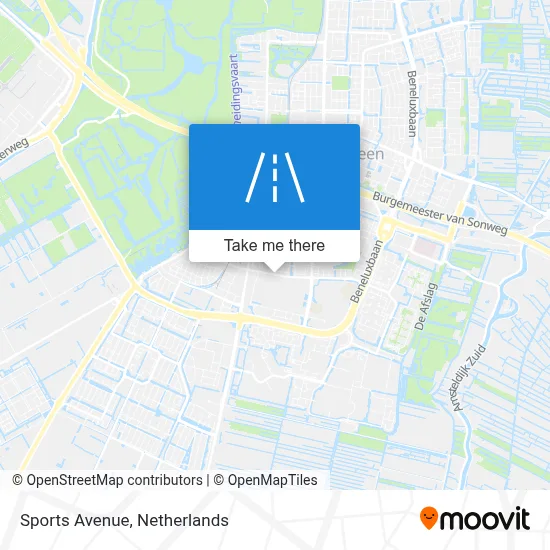 Sportlaan map