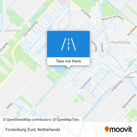 Toolenburg Zuid map