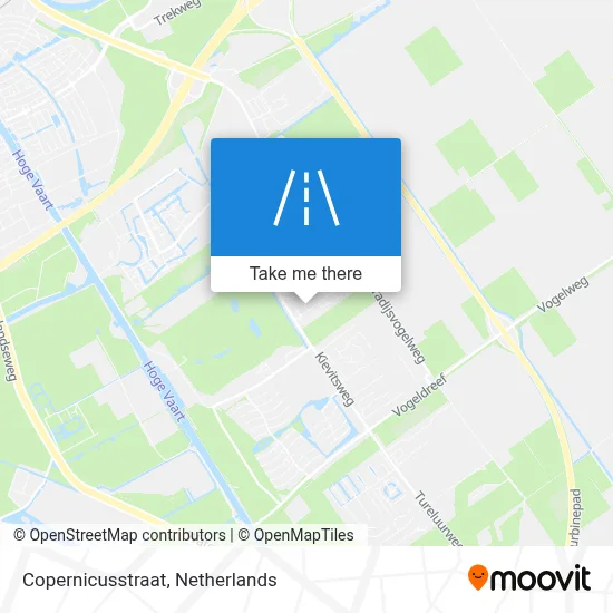Copernicusstraat map