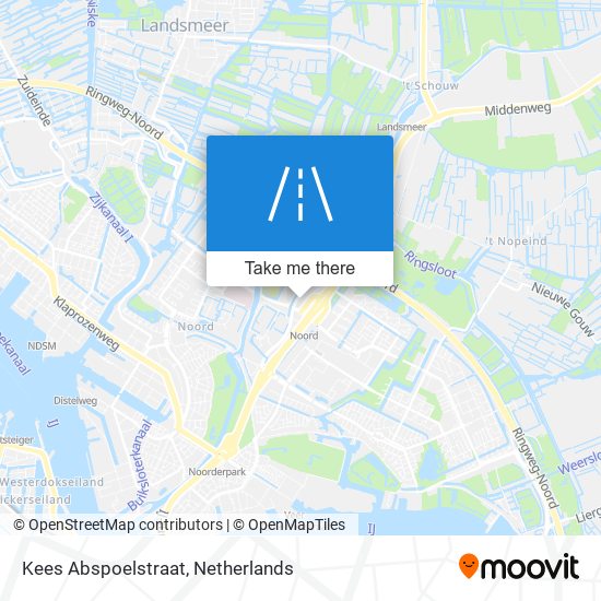 Kees Abspoelstraat map