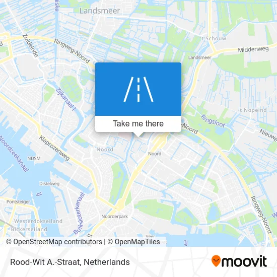 Rood-Wit A.-Straat map