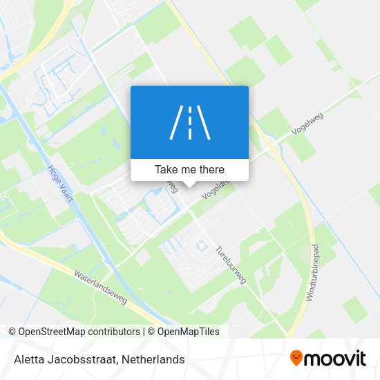 Aletta Jacobsstraat map