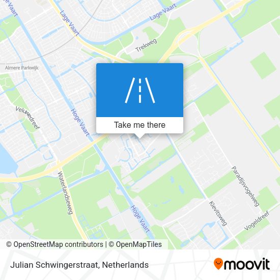 Julian Schwingerstraat map