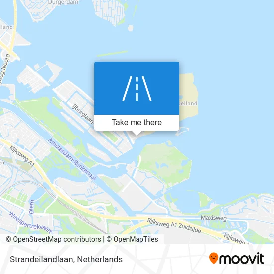 Strandeilandlaan map