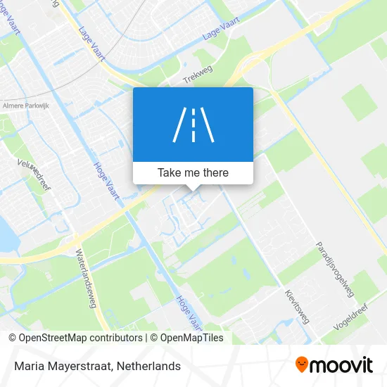 Maria Mayerstraat map