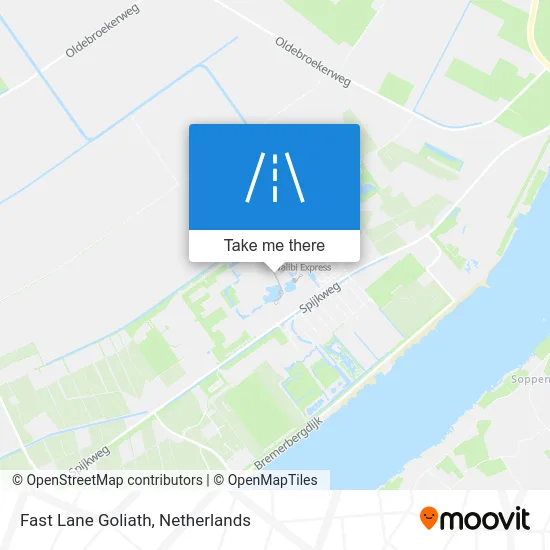 Fast Lane Goliath map