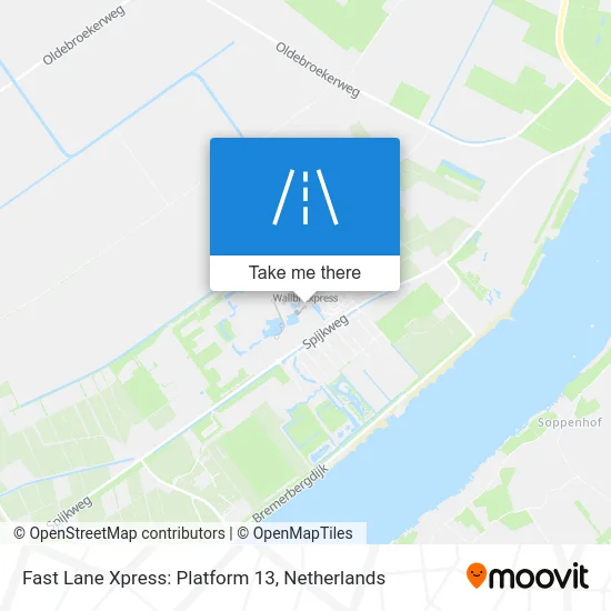 Fast Lane Xpress: Platform 13 map