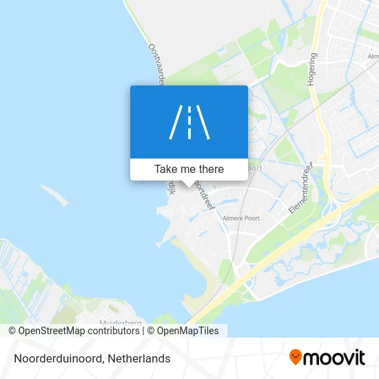 Noorderduinoord Karte