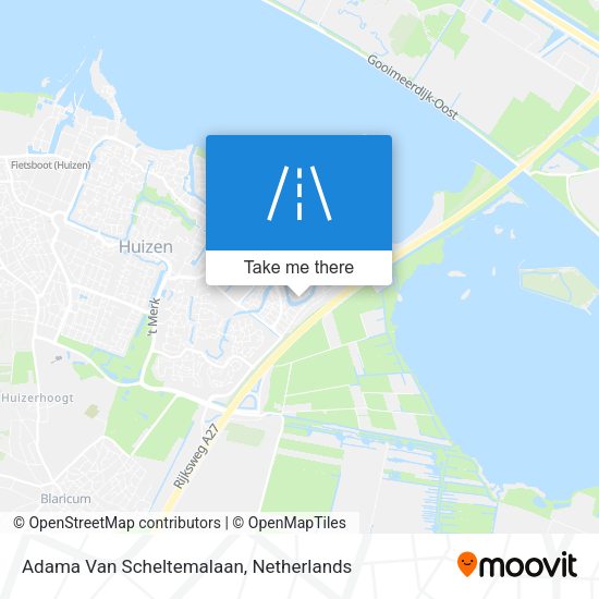 Adama Van Scheltemalaan map