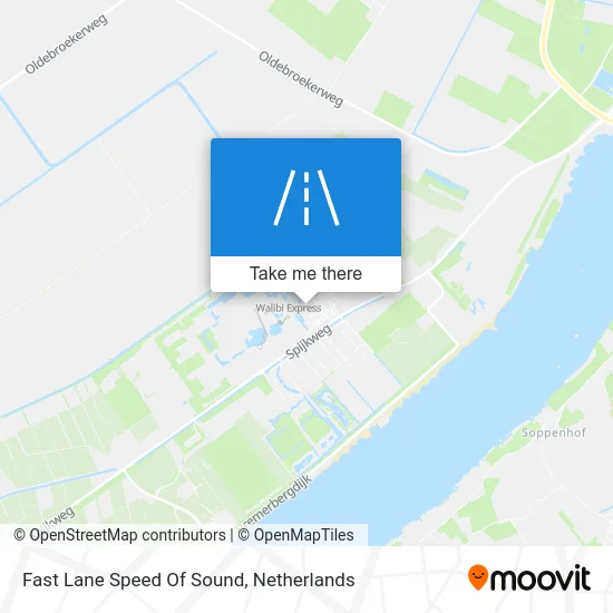 Fast Lane Speed Of Sound map