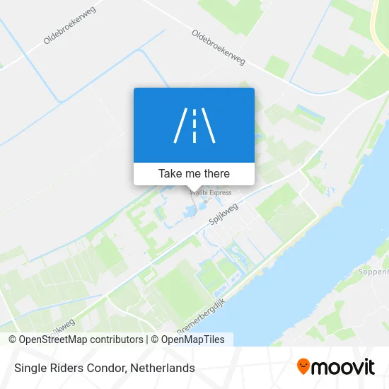 Single Riders Condor map