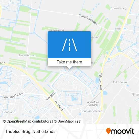Thoolse Brug map