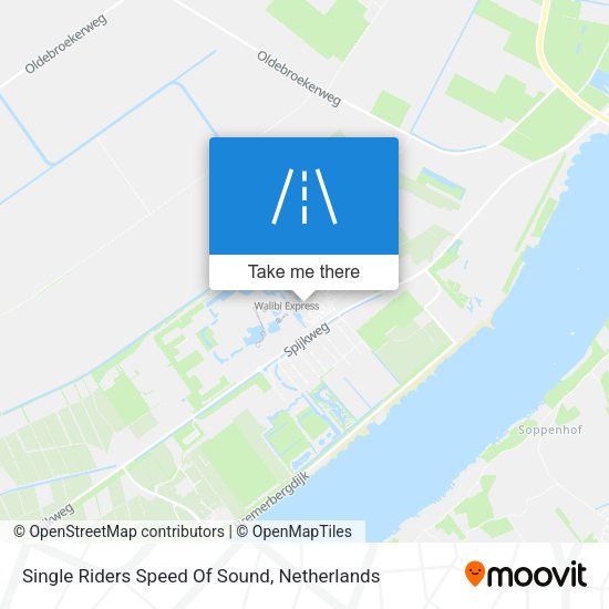 Single Riders Speed Of Sound map