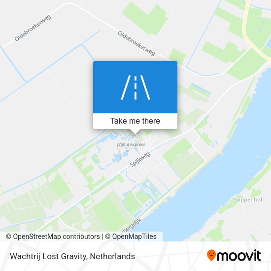 Wachtrij Lost Gravity map