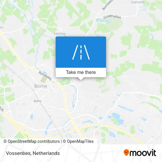 Vossenbes map