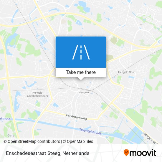 Enschedesestraat Steeg map