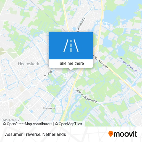 Assumer Traverse map