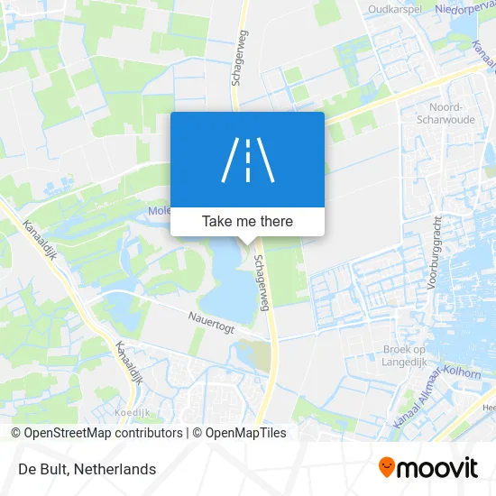 De Bult map