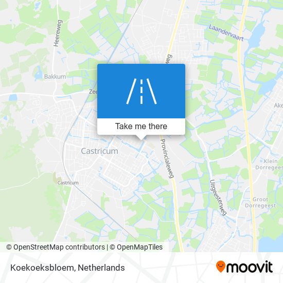 Koekoeksbloem map