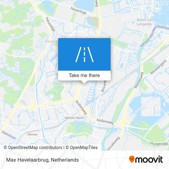 Max Havelaarbrug map