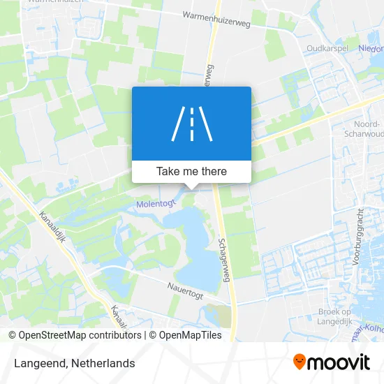 Langeend map