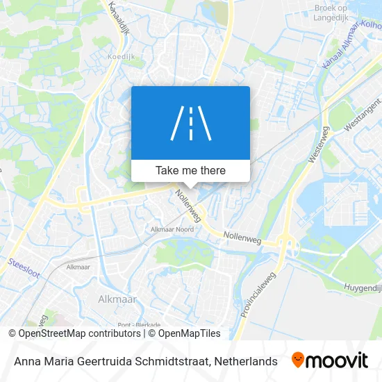 Anna Maria Geertruida Schmidtstraat map