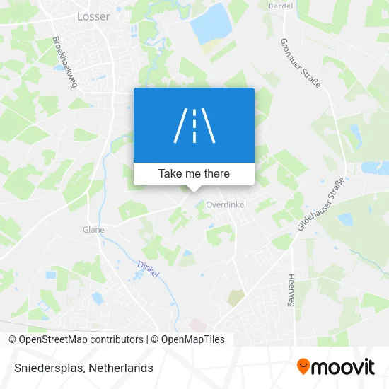 Sniedersplas map